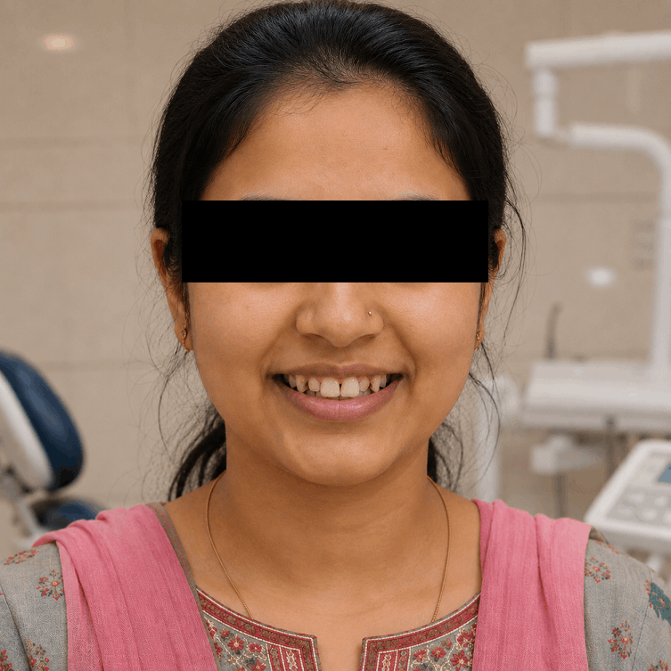 Before smile makeover
