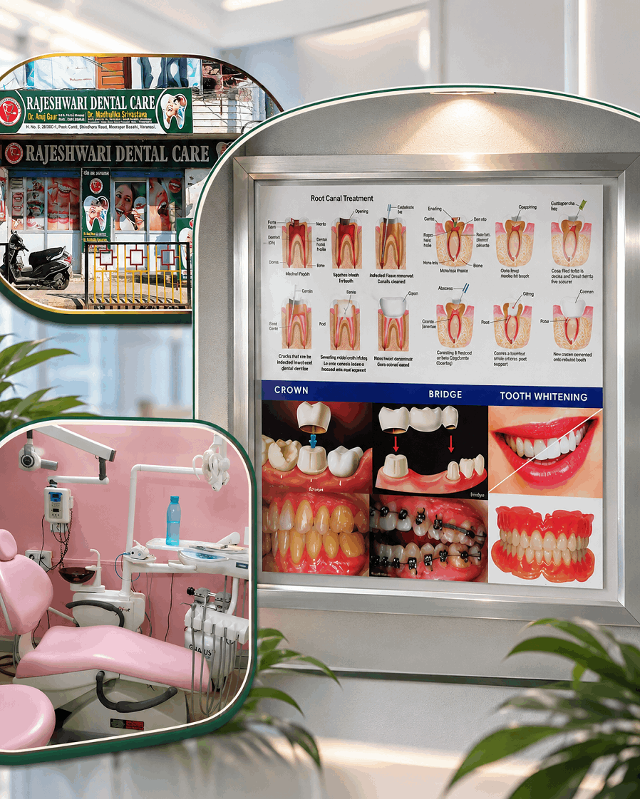 Rajeshwari Dental Care Clinic Interior Varanasi