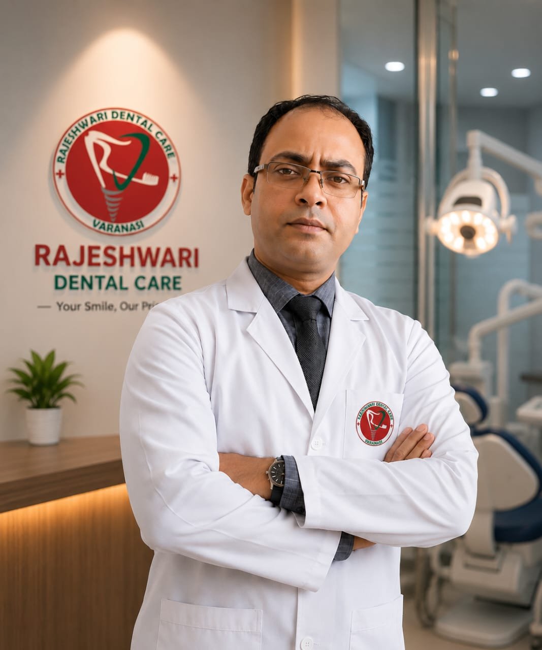 Dr. Anuj Gaur - Chief Dental Surgeon Rajeshwari Dental Care Varanasi